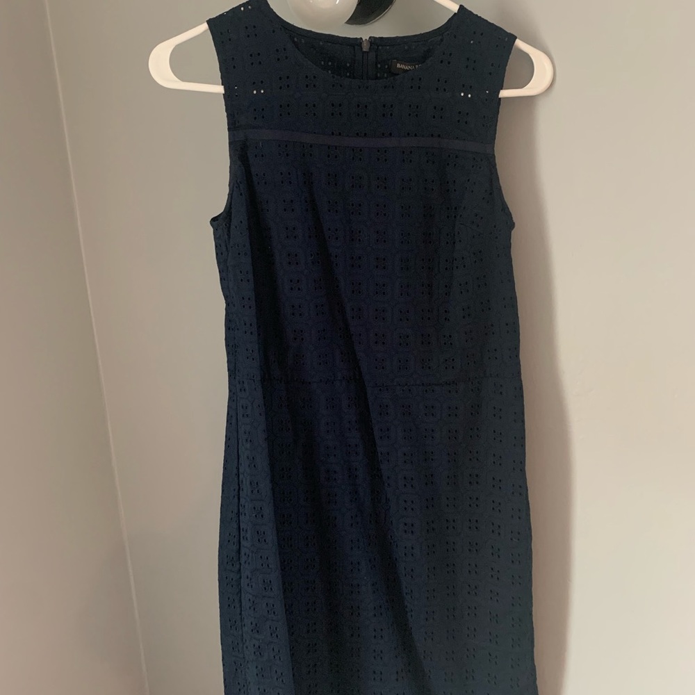Banana Republic Navy Dress size 2P